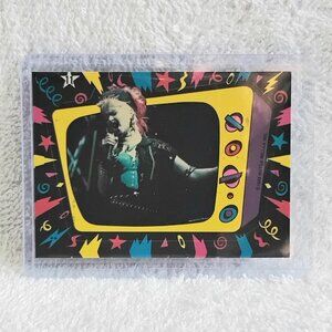 3/$60 Mint 1985 Cyndi Lauper Sticker/Puzzle Card by Mutza Rella Inc.!!